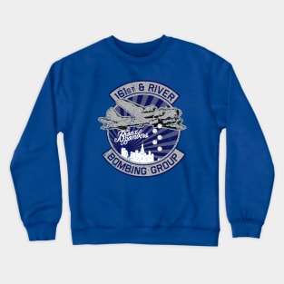 Bronx Bombers Patch Distressed Crewneck Sweatshirt